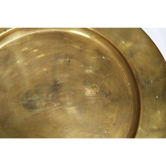 (4) Denmark Brass Chargers - Picture 9 of 16